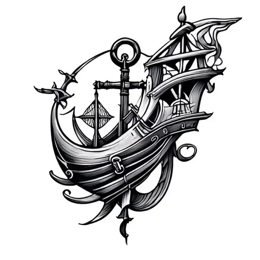 Nautical Half Arm