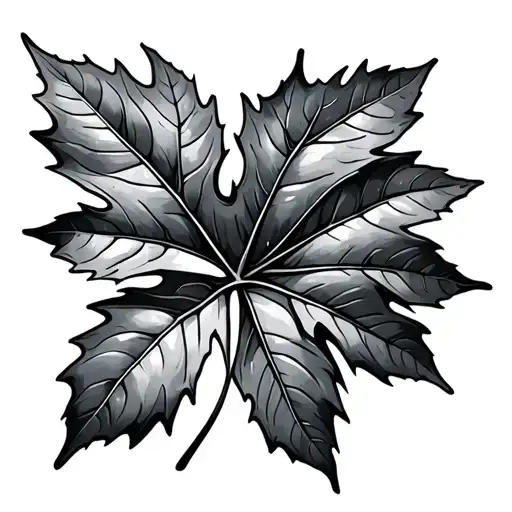 Mapple Leaf Autumn Leaves