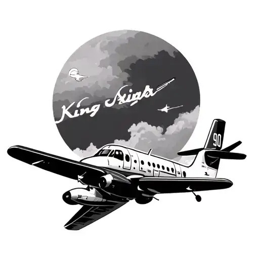 King Air 200 Airplane Flying