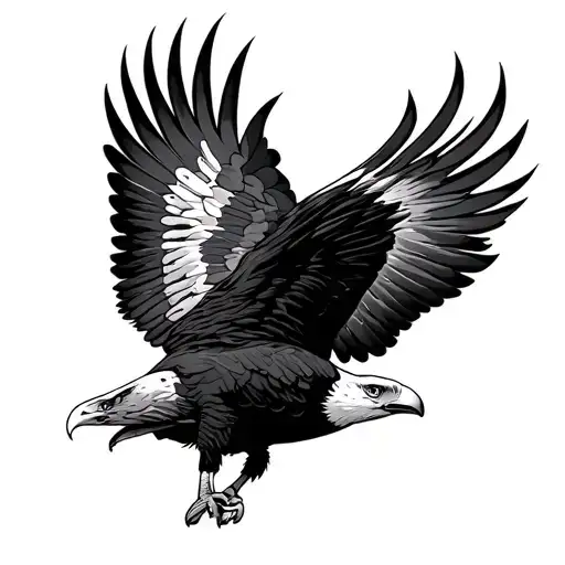 Eagle Flying