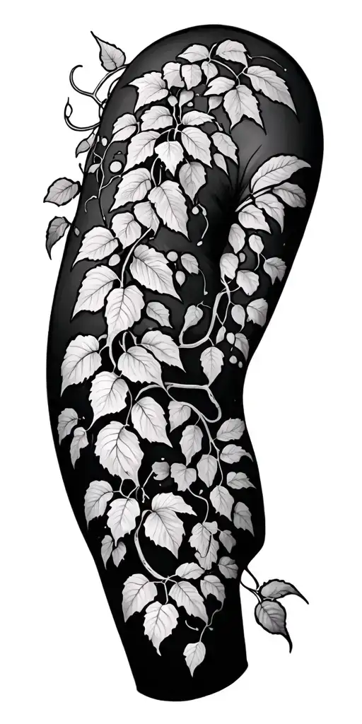 Vines Coming Up The Arm