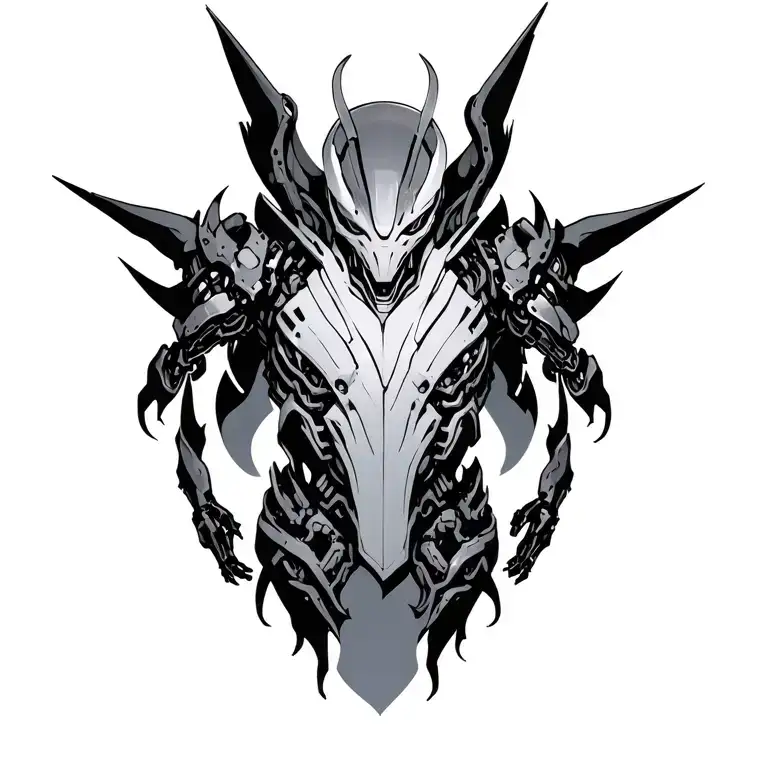 Myan Bio Mech Armor Adorned