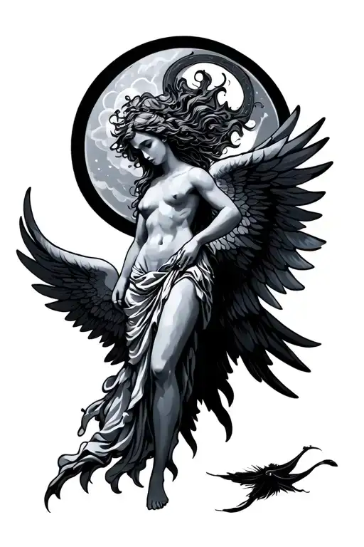 Virgo With Wings
