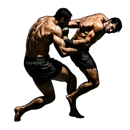 Twin Brothers Wrestling