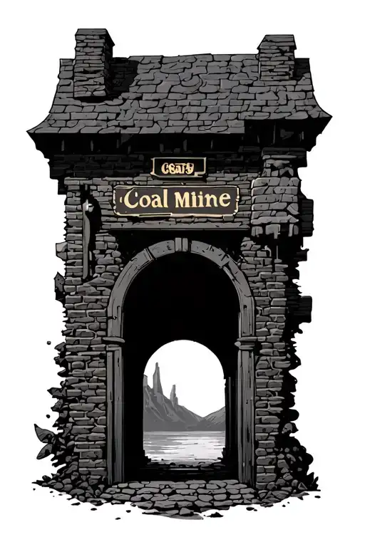 Coal Mine Entrance
