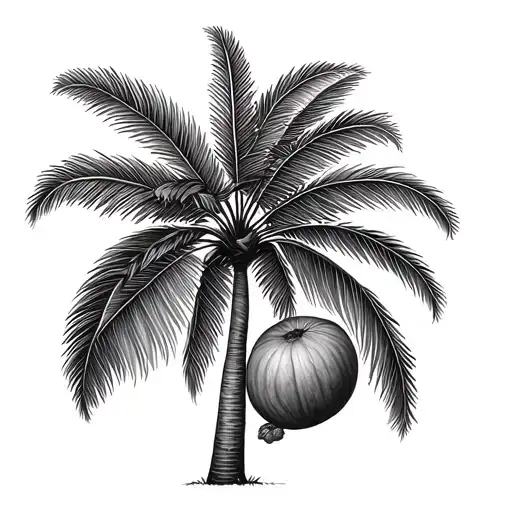 Palm Tree Nutmeg Plant