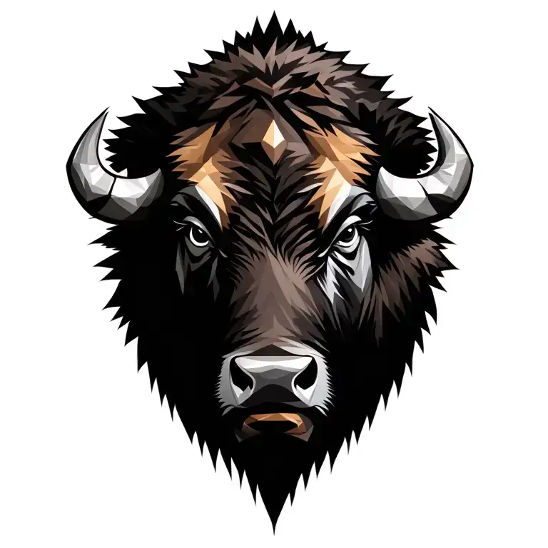 Bison Geometric Shapes
