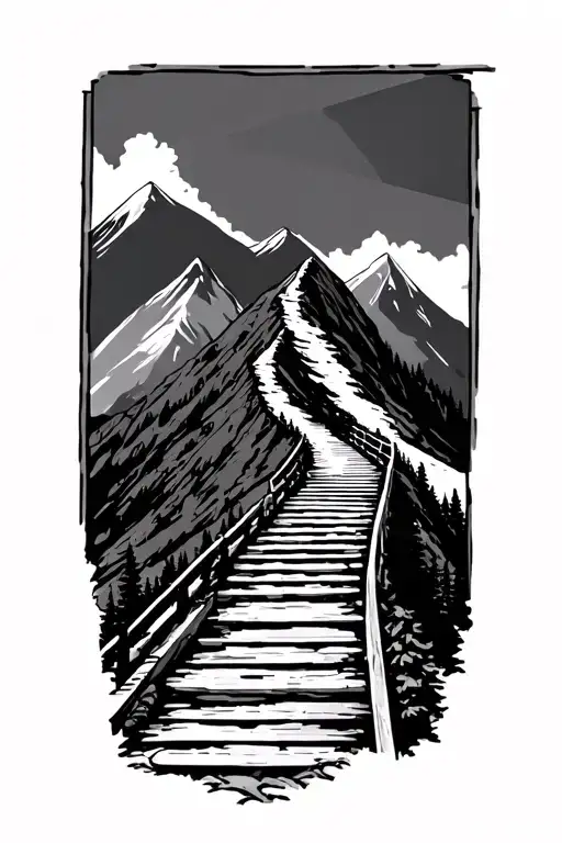 Manitou Incline Towards A Summit