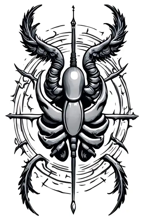 Pece And Lighting Cancer Zodiac Symbols