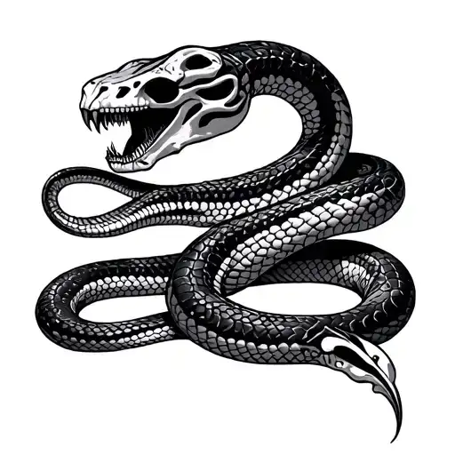 Snake Skeleton
