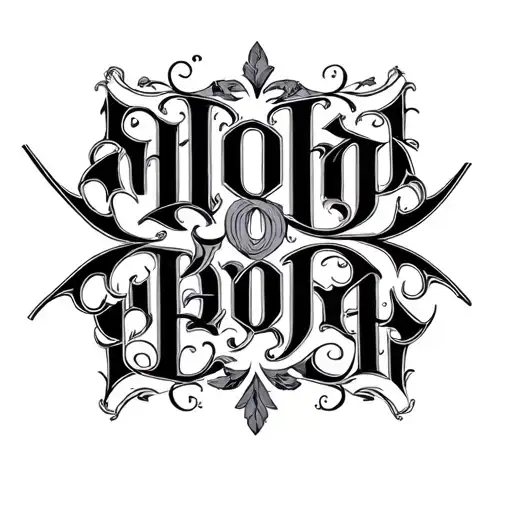 Two Word Ambigram Generator