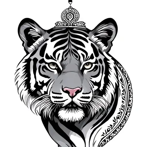 Tiger India Cross Rajput Heritage