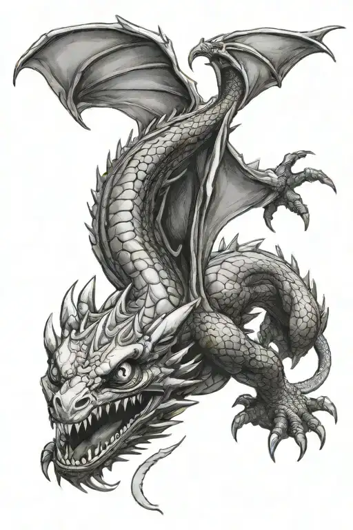 Toothless Dragon Flying