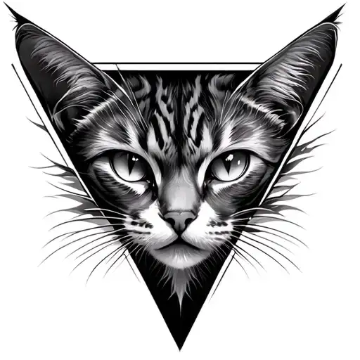 Cat Eye In A Triangle