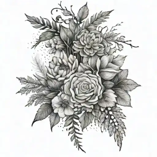 A Sexy And Warm Leg Tattoo Inspired By Finding Peace And Quiet In Nature