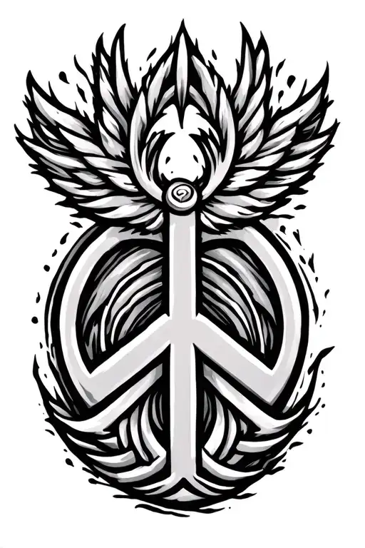Strength And Peace Symbol