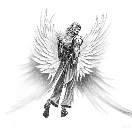 One Winged Angel From Heaven
