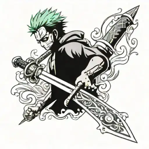 One Piece Zoro Sword