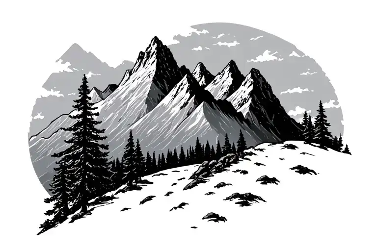 Hiking Nature Mountains