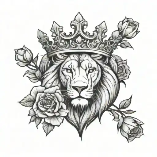 Lion Crown Roses