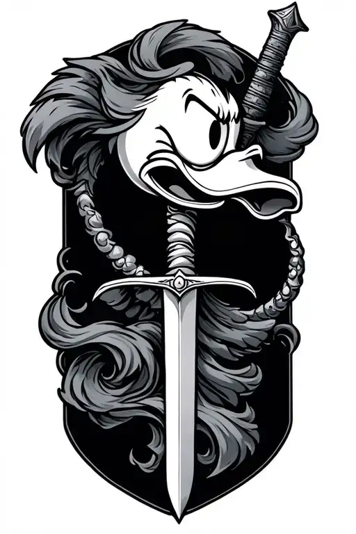 Aquarius Sword Donald Duck