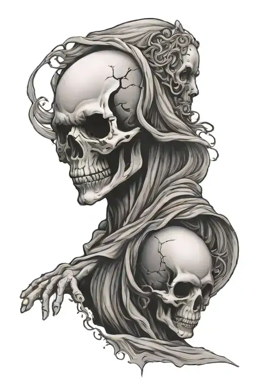 Symbolic Imagery No Faces Brother Dad Mom