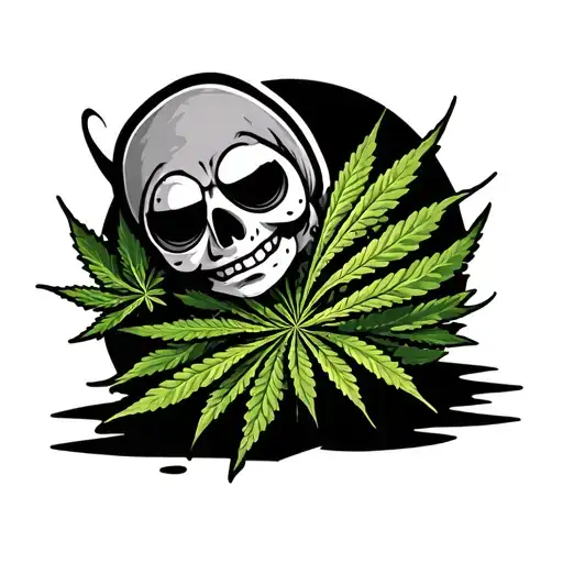 Marijuana Cartoon Character