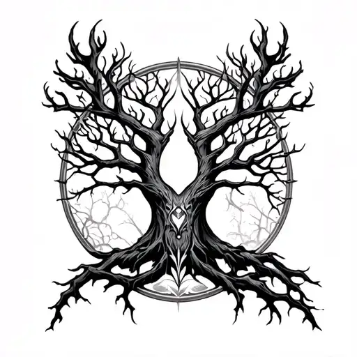 Nordic Loki Tree Of Life
