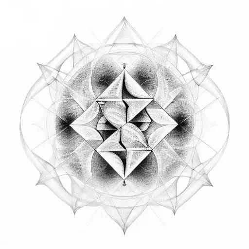 Blending Sacred Geometry With Dark And Mysterious Forest Elements