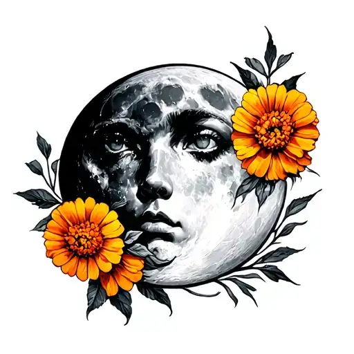 Moon And Marigold