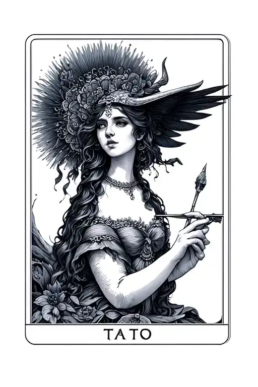 Tarot Sampling Card