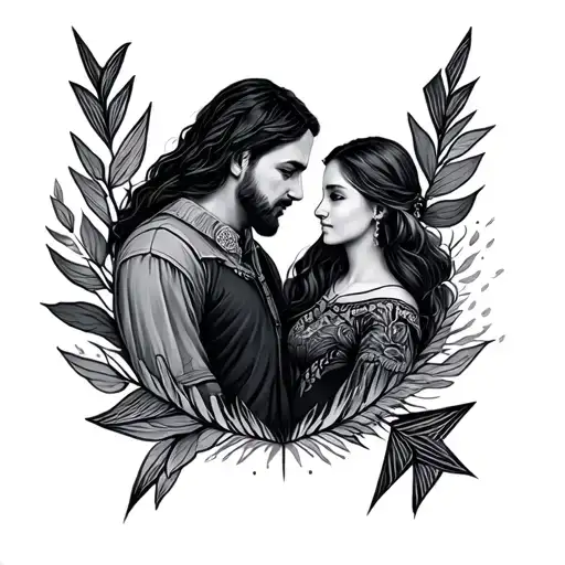 Father Daughter Arrow