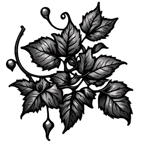 Vine On Forearm