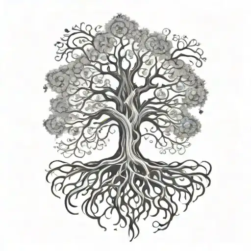 Tree Of Life Roots Spreading