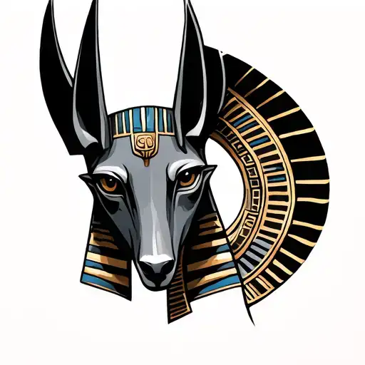 Egyptian God Anubis