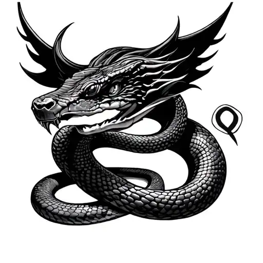 Cobra Snake Infinity With Hood Rising