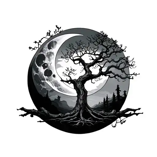 Poison Tree And Moon