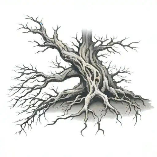 Roots Of Tree Thorns And Tree