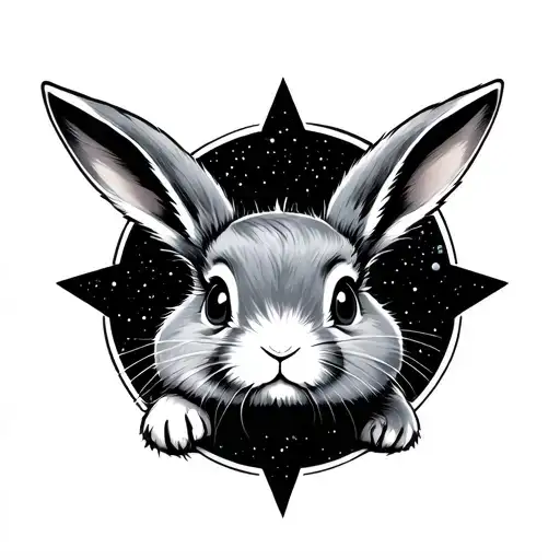 Baby Bunny In Star System