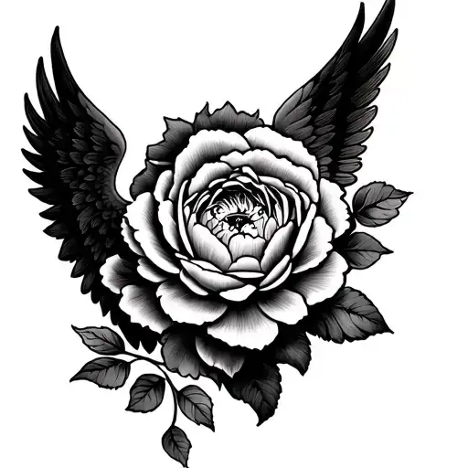 Angels Lion Of Judah Peony Rose