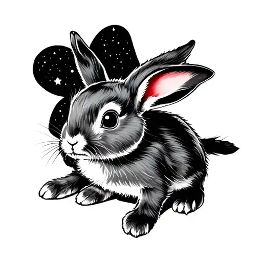 Baby Bunny In Star System