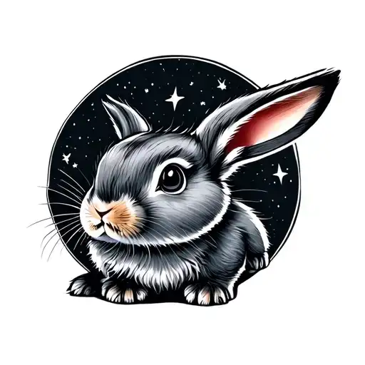 Baby Bunny In Star System