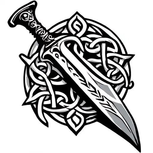 Celtic Knife