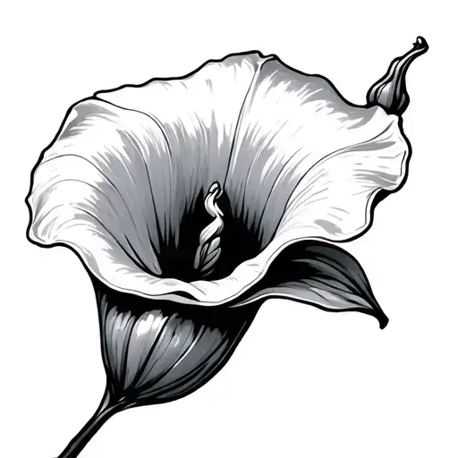 Calla Lily With The Name Rosa