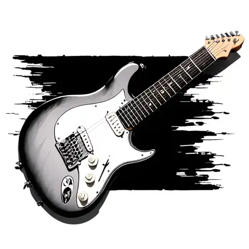 Electric Guitar Vibrant