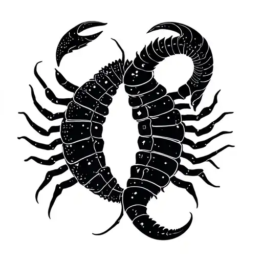 Scorpio And Capricorn Constellation Merging