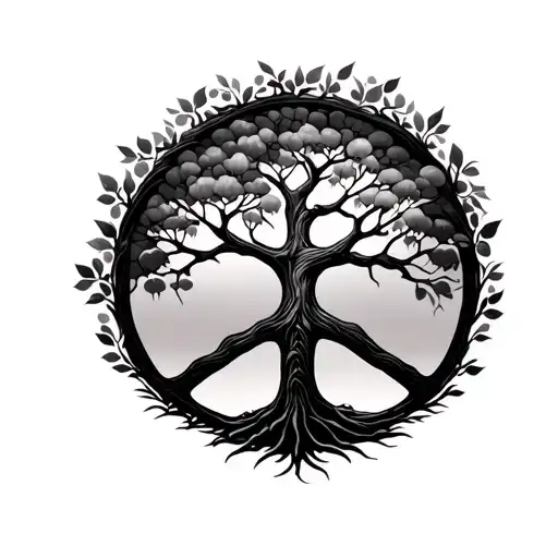 Tree Of Life Peace Freedom