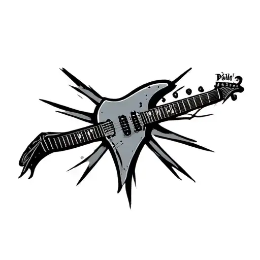 To Be A Rock And Not To Roll Symbol Combined