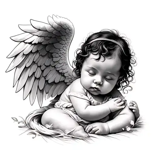 Baby Angel Watching