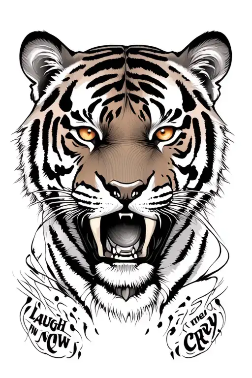 2005 Laugh Now Cry Later Tiger Eye